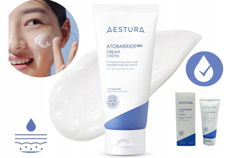AESTURA Atobarrier 365 Cream ceramidy nawilżający krem do cery suchej 80ml
