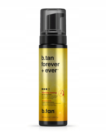 b.Tan Forever + Ever Pianka Ciemna Samoopalająca, długi efekt 200ml