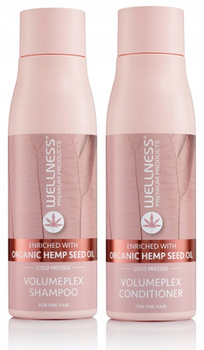 WELLNESS VolumePLEX Zestaw Szampon + odżywka dodaje objętości 2x500ml