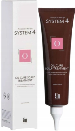 Sim Sensitive System 4 O Oil Cure Scalp Treatment maska na łupież 150 ml