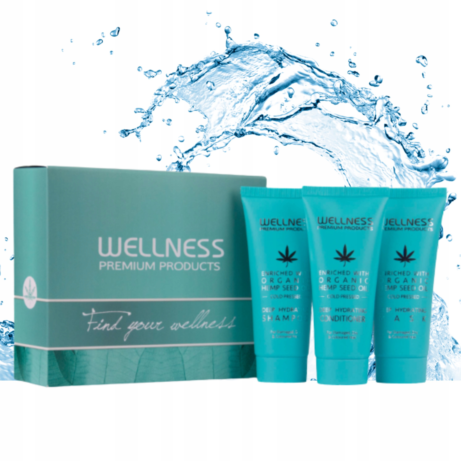 Zestaw Prezentowy głęboko Nawilżający do włosów kosmetyki 3x50ml Wellness pol_pl_Zestaw-Prezentowy-gleboko-Nawilzajacy-do-wlosow-kosmetyki-3x50ml-Wellness-2217_1