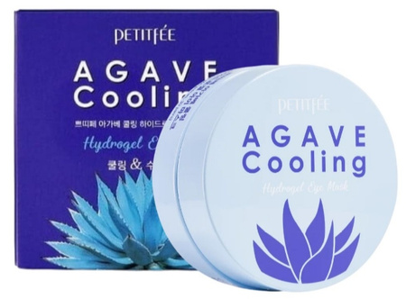 Nawilżające hydrożelowe płatki pod oczy 60szt Petitfee Agave Cooling