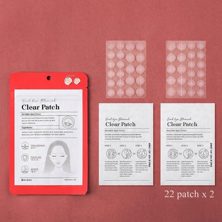 MIZON Good Bye Blemish Clear Patch Dyskretne plasterki na wypryski 44szt x2