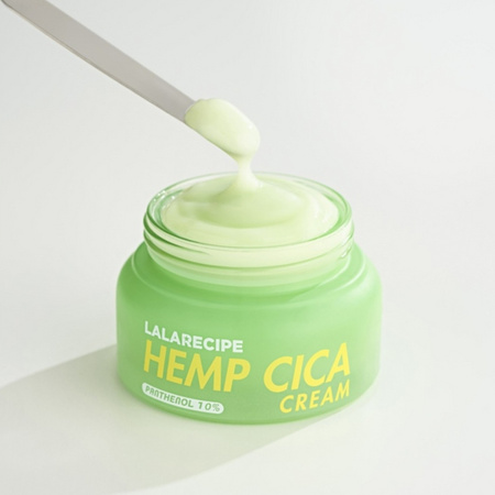 Krem do twarzy na zaczerwienienia łagodzący 50ml Lalarecipe Hemp Cica Cream