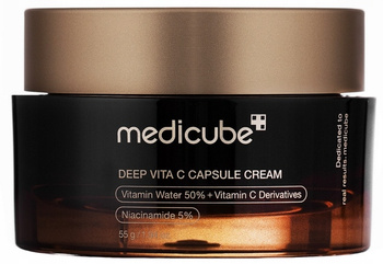 Medicube Deep Vita C Capsule Cream Krem rozjaśniający ujędrniający 55g