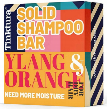 Tinktura Ylang & Pomarańcza szampon w kostce, włosy suche, zniszczone 60g