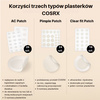 COSRX AC Collection Acne Patch Wysuszające plastry na wypryski 3 rozm 26szt
