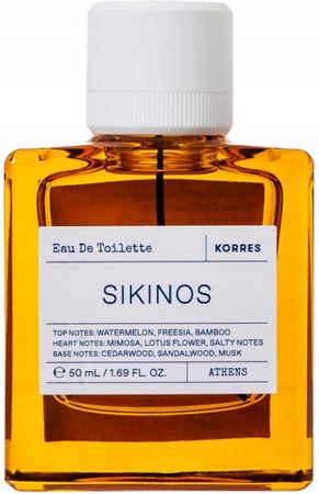 Korres Sikinos Woda Toaletowa damska zapach letni świeże kwiaty 50 ml