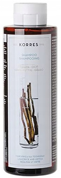 Korres Licorice + Urtica szampon do włosów przetłuszczających 250ml
