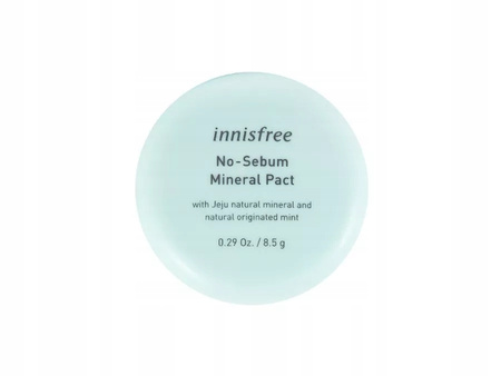 Innisfree No Sebum Mineral Pact matujący puder mineralny, twarz 8,5g