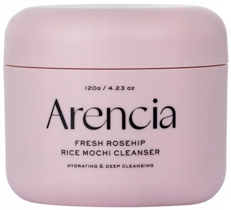 Arencia Fresh Rosehip Rice Mochi Cleanser Kojąca pasta do mycia twarzy 120g