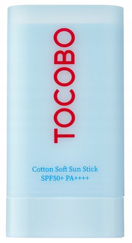 Tocobo Cotton Soft Sun Stick SPF50+ Krem z filtrem SPF w Sztyfcie 19g