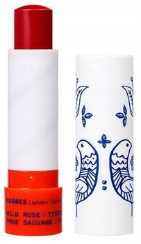 Balsam do ust z kolorem Korres Lip Balm Wild Rose Dzika Róża 4.5g