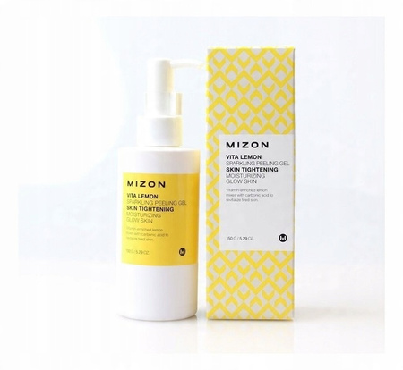 Mizon Vita Lemon Sparkling Peeling Gel, enzymatyczny, oczyszczający 145ml