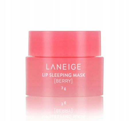 LANEIGE Lip Berry Ex 3g +Water EX 15ml +Cica 10ml zestaw 3 x Sleeping Mask