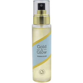 7suns Gold & Glow Eliksir do Opalania, suchy olejek, przyspieszacz 100ml