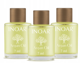 Olejek INOAR ARGAN OIL bez spłukiwania 3x7ml