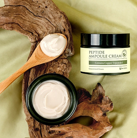 Mizon Peptide Ampoule Cream odmładzający krem do twarzy z peptydami 50ml