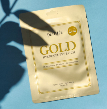 Hydrożelowe płatki pod oczy ze złotem Petitfee Gold Hydrogel Eye Patch 2szt