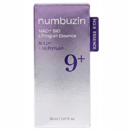 Esencja Liftingująca do twarzy anti-age Wygładza Numbuzin No.9 NAD Bio 30ml