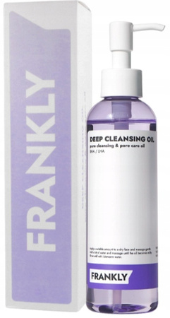 FRANKLY Deep Cleansing Oil olejek do demakijażu twarzy złuszczający 200ml