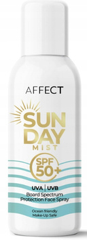 Affect SunDay Mist SPF 50+ mgiełka ochronna twarz, lekka, UV 75ml