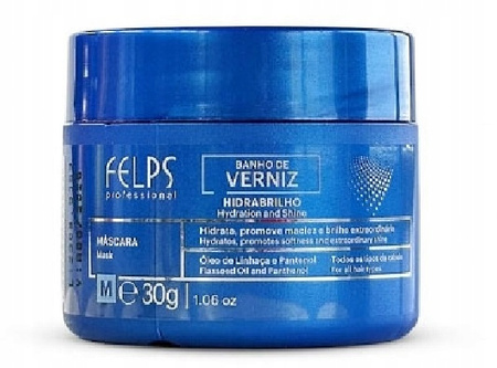 FELPS Banho de VERNIZ Maska silnie nabłyszczająca odżywiająca mini 30g