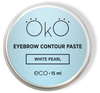 Biała Pasta do konturowania brwi Eyebrow Contour Paste White Pearl 15ml OkO