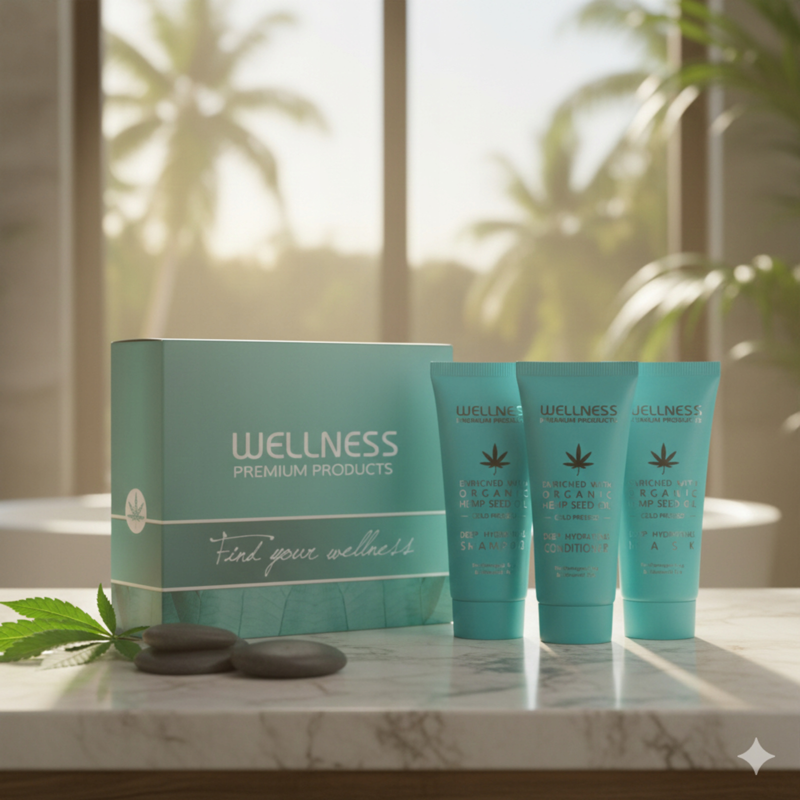 Zestaw Prezentowy głęboko Nawilżający do włosów kosmetyki 3x50ml Wellness pol_pl_Zestaw-Prezentowy-gleboko-Nawilzajacy-do-wlosow-kosmetyki-3x50ml-Wellness-2217_4