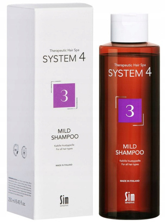 Sim Sensitive System 4 nr3 Mild Shampoo Szampon do codziennego użytku 250ml