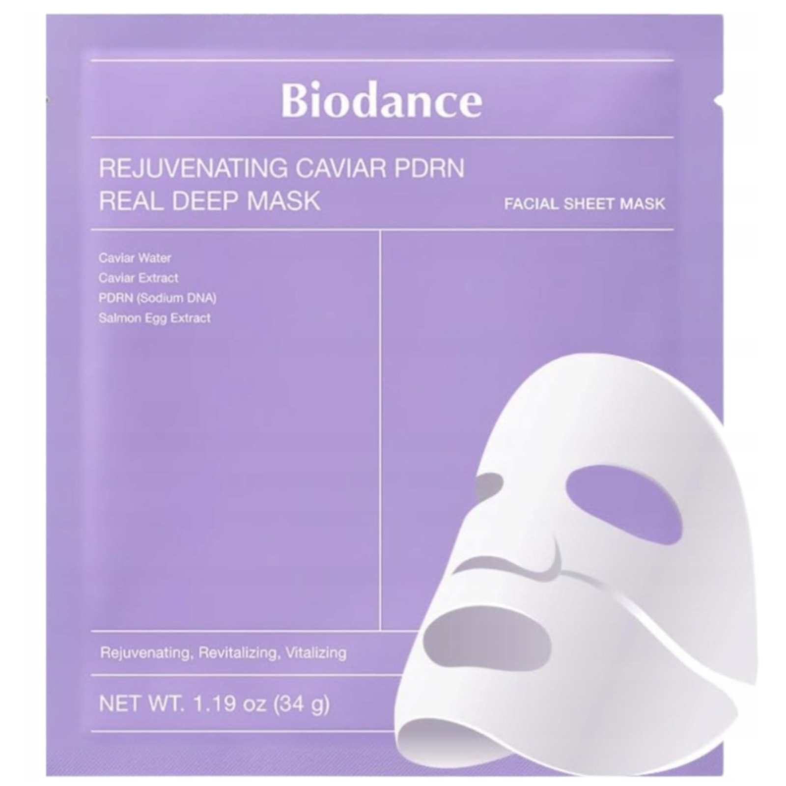 Maska w płachcie regenerująca Biodance Rejuvenating Caviar 1szt ORYGINALNE pol_pl_Maska-w-plachcie-regenerujaca-Biodance-Rejuvenating-Caviar-1szt-ORYGINALNE-2228_2