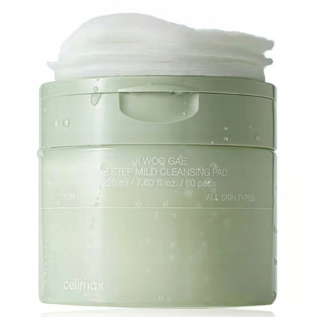 Celimax Ji Woo Gae One Step Mild Cleansing Pad oczyszczające płatki 60szt