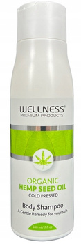 WELLNESS PREMIUM Body szampon do ciała z olejem z nasion konopii 500ml