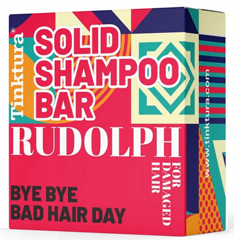 Tinktura Rudolf szampon w kostce, włosy matowe, nawilża i regeneruje 60g