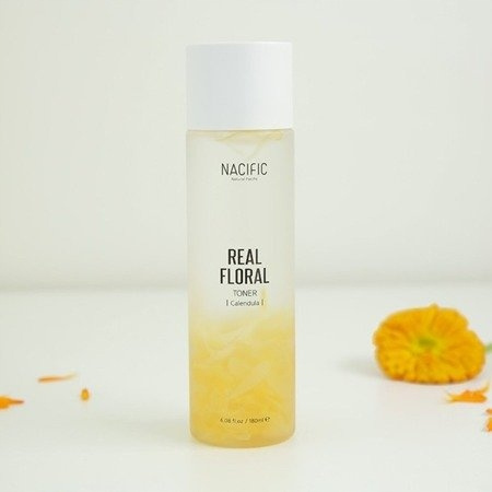 Nacific Real Floral Toner Calendula Tonik z nagietka, nawilżający 180ml