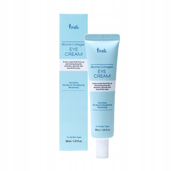PRRETI Biome Collagen krem pod oczy, ujędrnia, nawilża, redukuje cienie 30g