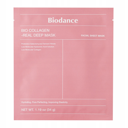 Maski BIODANCE BioCollagen+Hydro Cera+Radiant+Refreshing+Rejuvenating 5szt