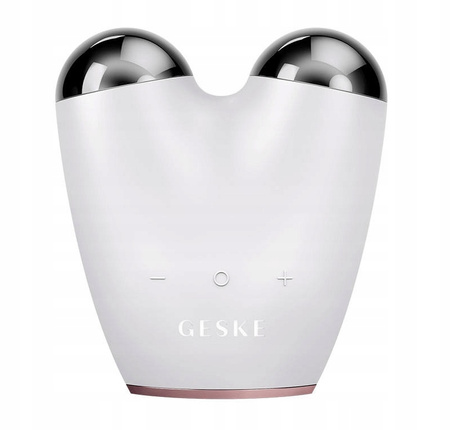 Geske mikroprądowy lifting twarzy masażer wodoodporny 6w1 z aplikacją