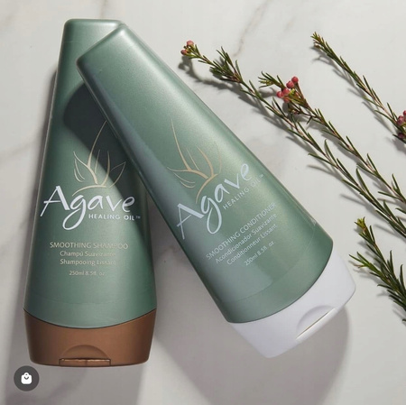 Zestaw AGAVE szampon odżywka 2x250ml + olejek 59ml