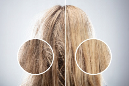 Zestaw po nanoplastii szampon maska 1kg DIANA GOLDEN olejek regenerujący