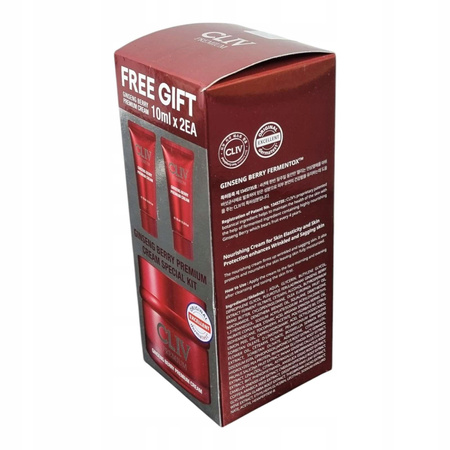 CLIV Ginseng Premium Lifting Cream zestaw kremów odżywczych 50 ml + 2x10 m