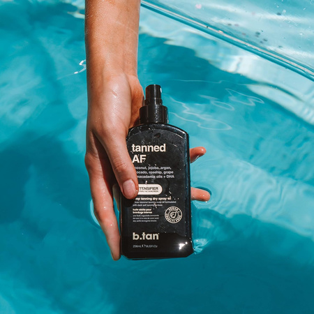 b.tan Tanned AF Tanning Oil nawilżający olejek przyspieszacz opalania 236ml