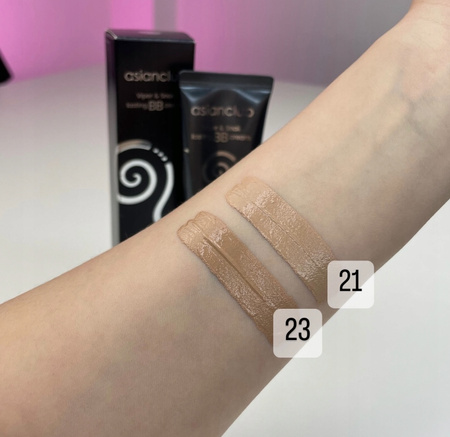 AsianClub Viper & Snail lasting BB Cream SPF50+ wysokie krycie 50g nr 23