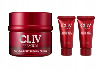 CLIV Ginseng Premium Lifting Cream zestaw kremów odżywczych 50 ml + 2x10 m