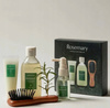 Aromatica Rosemary Scalp Scaling Trial Kit miniatury do włosów + szczotka
