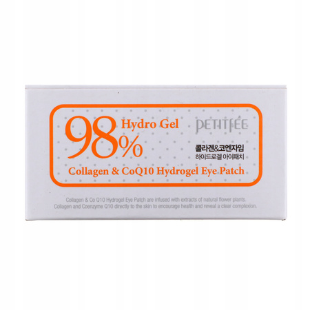 PETITFEE 98% Collagen Coenzyme Q10 Płatki pod oczy nawilżające 60szt.