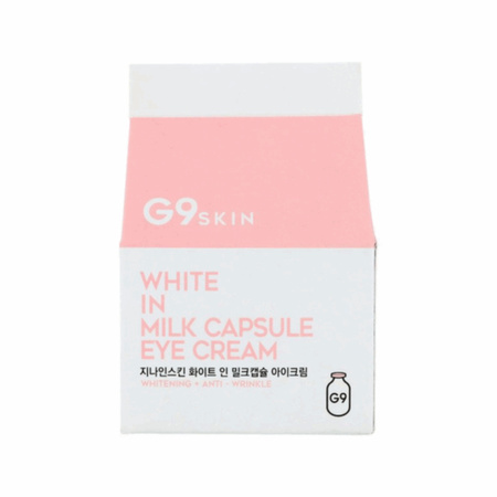Krem pod oczy Rozjaśniający cienie G9Skin White in milk Capsule 30ml