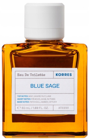 Korres Blue Sage EDT woda toaletowa męska ziołowo-cytrusowa świeża 50ml