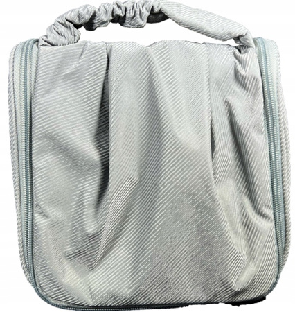 Kosmetyczka wisząca podróżna wodoodporna organizer szara 20x9x19cm