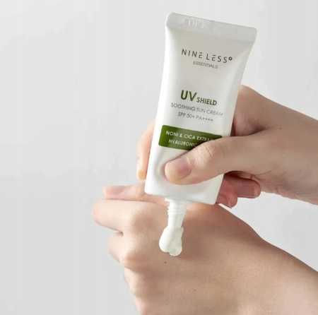 Nine Less Essentials UV Shield Soothing Sun Cream SPF50 Nawilżający Krem 50